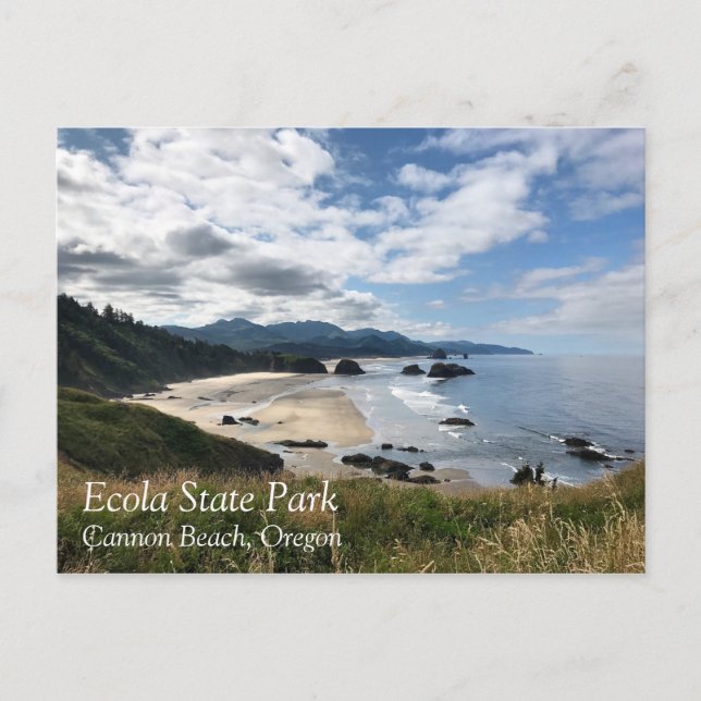 Ecola State Beach, OR Postcard (Front)