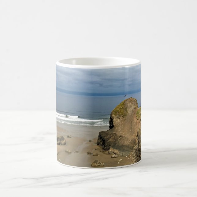 Ecola State Park, Cannon Beach, Oregon Coffee Mug (Center)