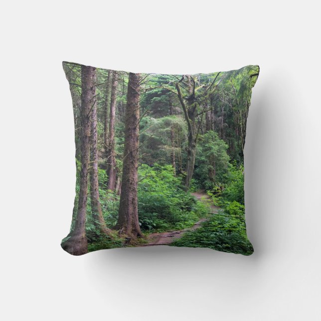 Ecola State Park, Cannon Beach, Oregon Cushion (Front)