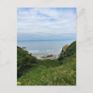 Ecola State Park, Cannon Beach, Oregon Postcard