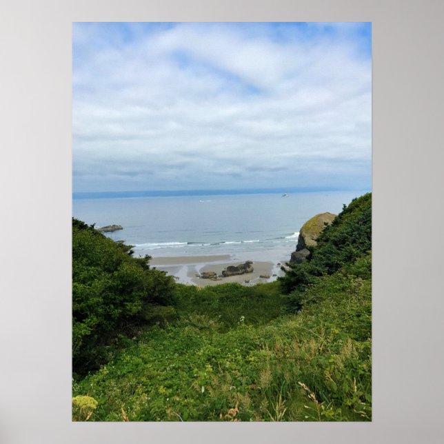 Ecola State Park, Cannon Beach, Oregon Poster (Front)