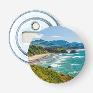 Ecola State Park, Oregon. Panorama of Crescent Bottle Opener