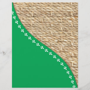 Ecological friendly design flyer