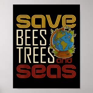 Ecologist Environmental Protection Animals Plants Poster