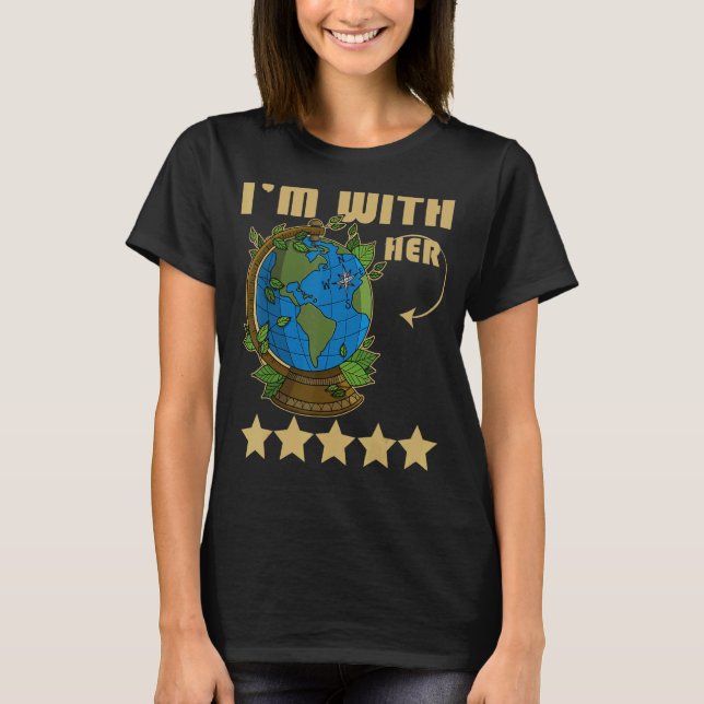 Ecologist environmental protection animals plants  T-Shirt (Front)