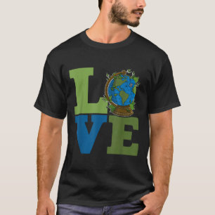 Ecologist Environmental Protection Animals Plants T-Shirt
