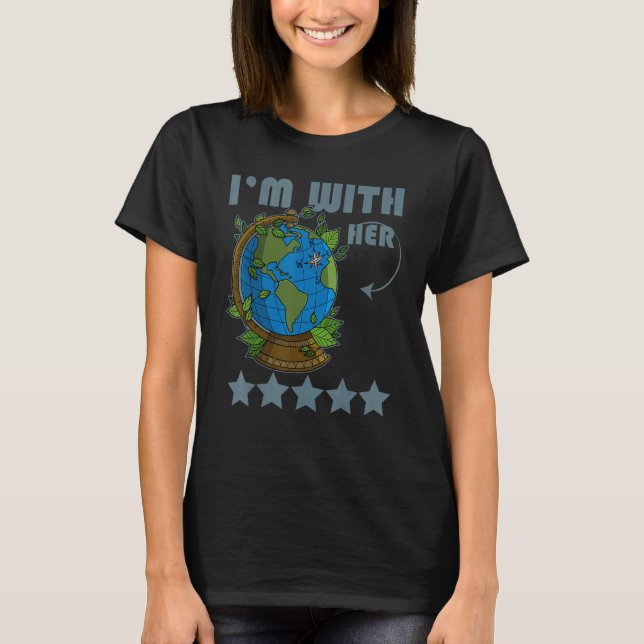 Ecologist environmental protection animals plants  T-Shirt (Front)