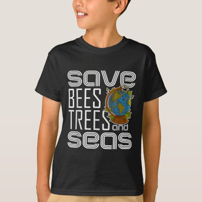 Ecologist Environmental Protection Animals Plants  T-Shirt (Front)