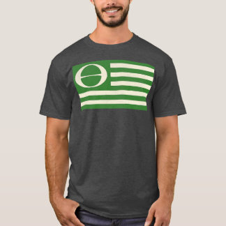 Ecology Flag Vintage Environmentalist Earth Day Ac T-Shirt