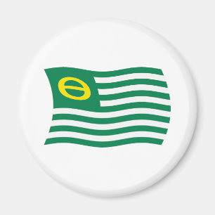 Ecology Movement Flag Magnet