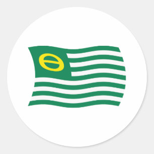 Ecology Movement Flag Sticker