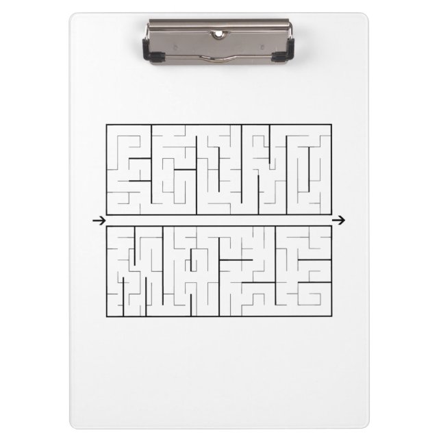Econo-Maze -  Clipboard (Front)