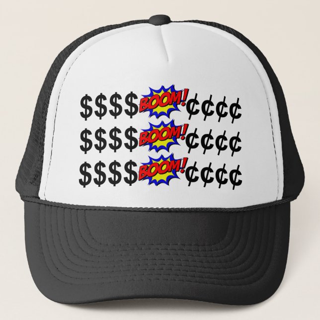 Economic Boom™ Trucker Hat (Front)