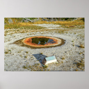 Economic Geyser, Yellowstone National Park Poster