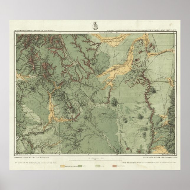 Economical Features of Colorado Poster (Front)