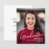 Economical University Graduate with Photo 