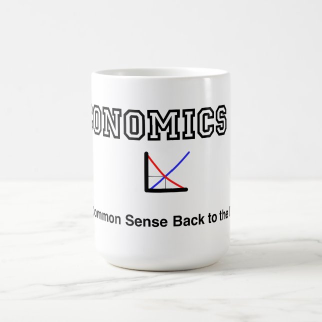 Economics 101 coffee mug (Center)