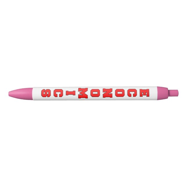 Economics Black Ink Pen (Front)