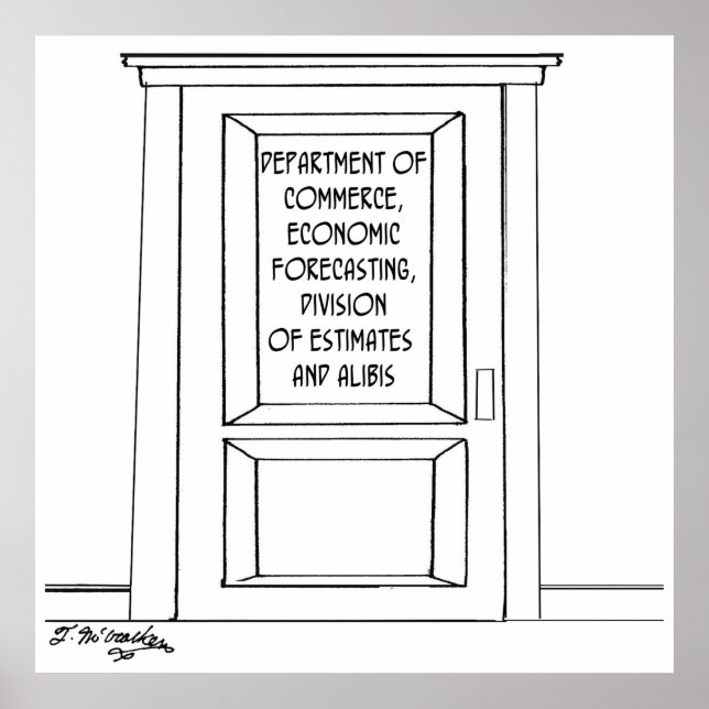 Economics Cartoon 3781 Poster (Front)