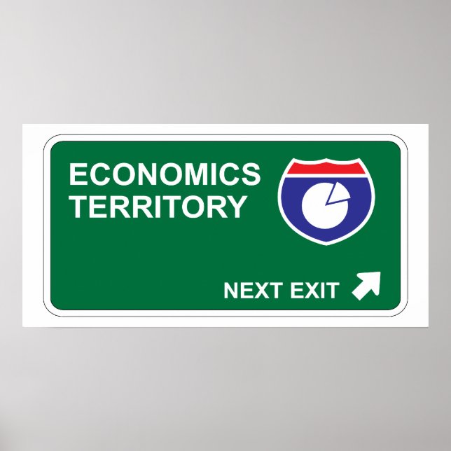 Economics Next Exit Poster (Front)