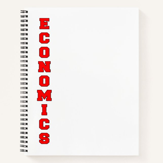 Economics Notebook (Front)