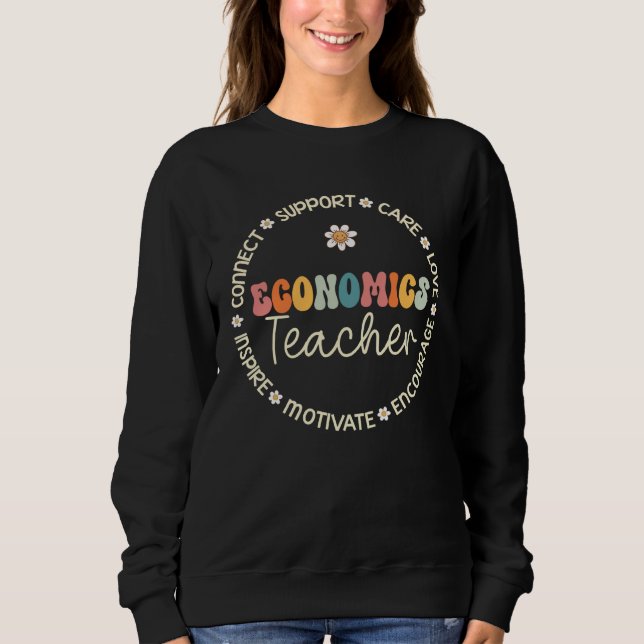 Economics Teacher Appreciation Week Back to School Sweatshirt (Front)