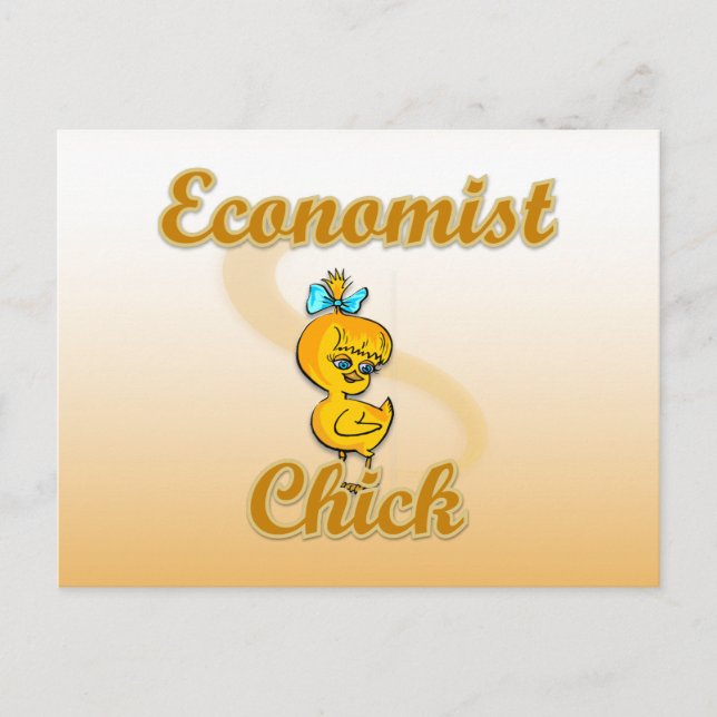 Economist Chick Postcard (Front)