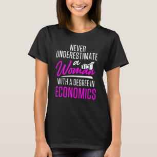 Economist Woman Power Business Economics GraduateG T-Shirt