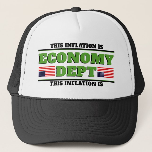 Economy Dept.™ Trucker Hat (Customise It!) (Front)