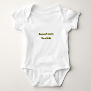 Economy is Broken Union Made The MUSEUM Zazzle Gif Baby Bodysuit