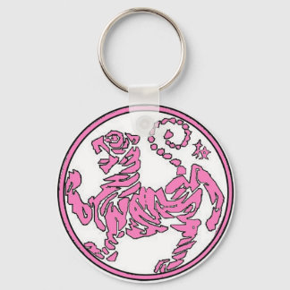 Economy Pink Tiger Keychain