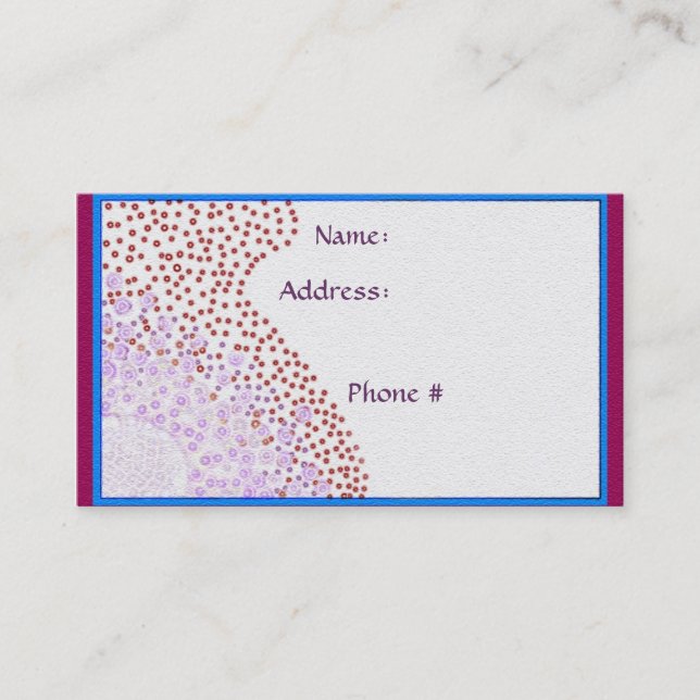Ecos Business card (Front)