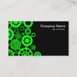 Ecosystem - Green with Black Business Card