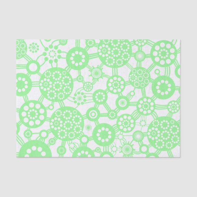 Ecosystem - Mint Green Tissue Paper (Front)