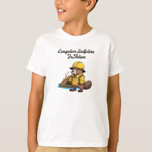 Ecosystem Sculptors In Action Beaver T-Shirt