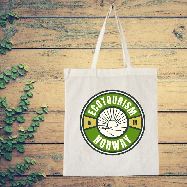 Ecotourism Norway Scandinavia Slow Travel Tote Bag (Creator Uploaded)