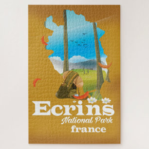 Ecrins, national park France Jigsaw Puzzle