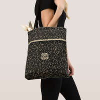 Ecru Speckled Black Unique Artisan Crochet Print 