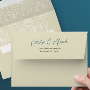 Ecru Wedding Special Occasion Envelope