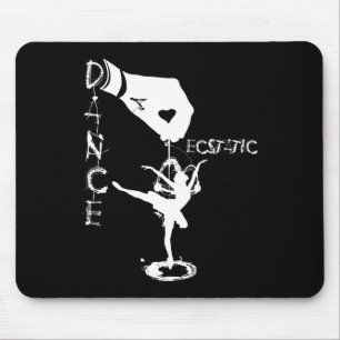 Ecstatic Dance Llerina Dancer In A Tutu Freestyle Mouse Pad