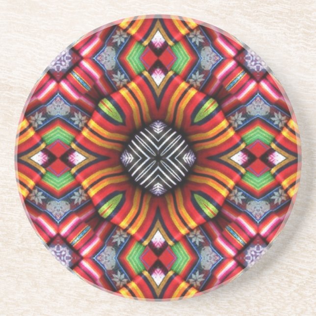 Ecuador Abstract Coaster (Front)