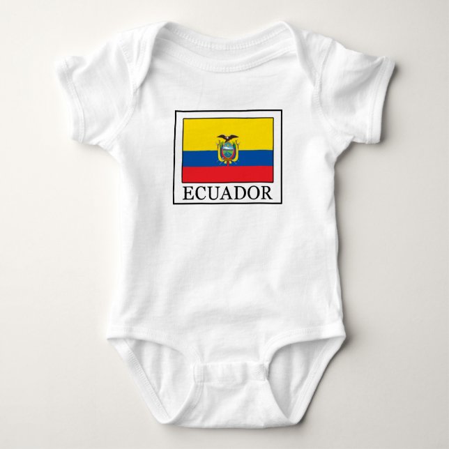 Ecuador Baby Bodysuit (Front)