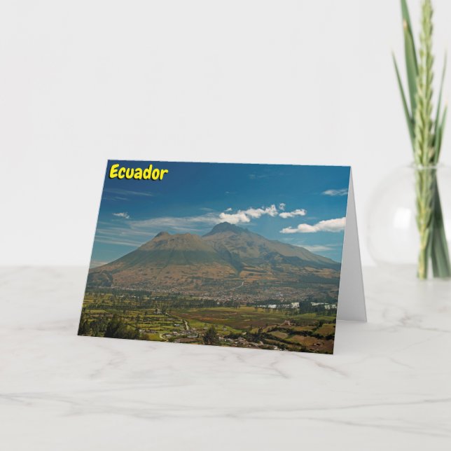Ecuador Card (Front)