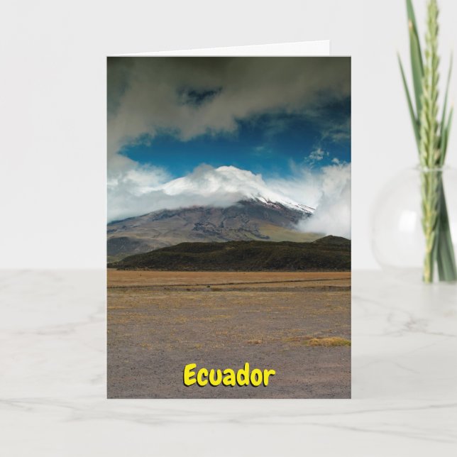 Ecuador Card (Front)