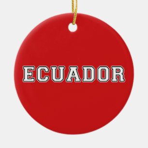 Ecuador Ceramic Tree Decoration