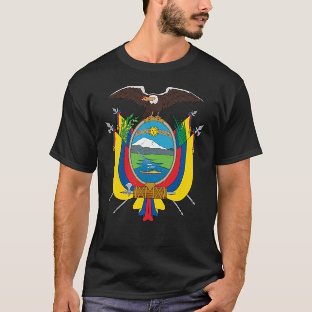 Ecuador Coat of Arms Shirts (Front)
