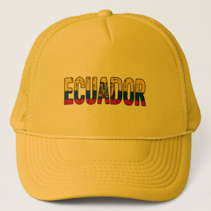 Ecuador design trucker hat