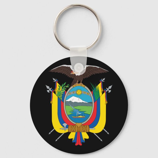 ecuador emblem key ring (Front)