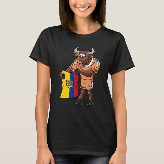 Ecuador Fan Taurus T-Shirt (Front)