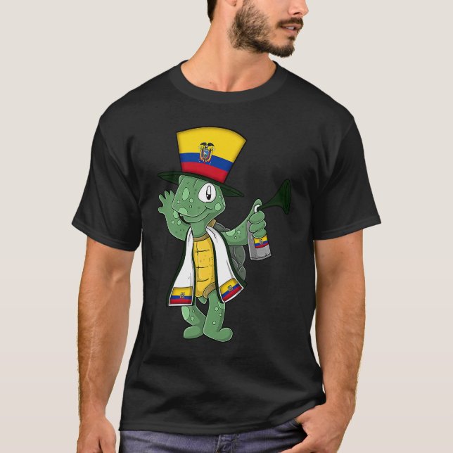 Ecuador Fan Tortoise T-Shirt (Front)